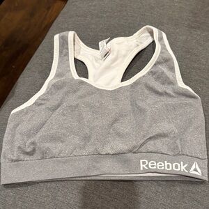 Reebok Heather Gray Sports Bra